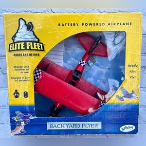 Kid Galaxy Elite Fleet Backyard Flyer Battery Powered Airplane
